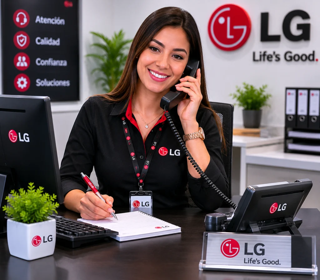 Equipo de servicio técnico autorizado LG en Bucaramanga
