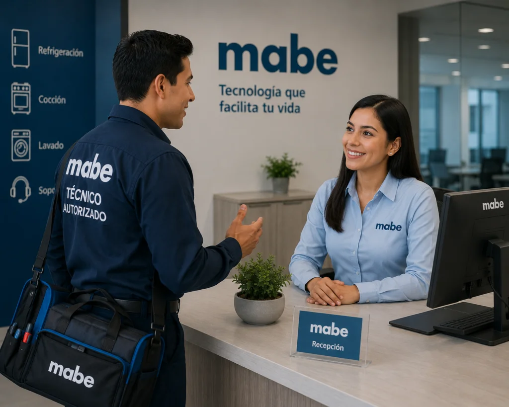 Equipo de servicio técnico autorizado Mabe en Bucaramanga