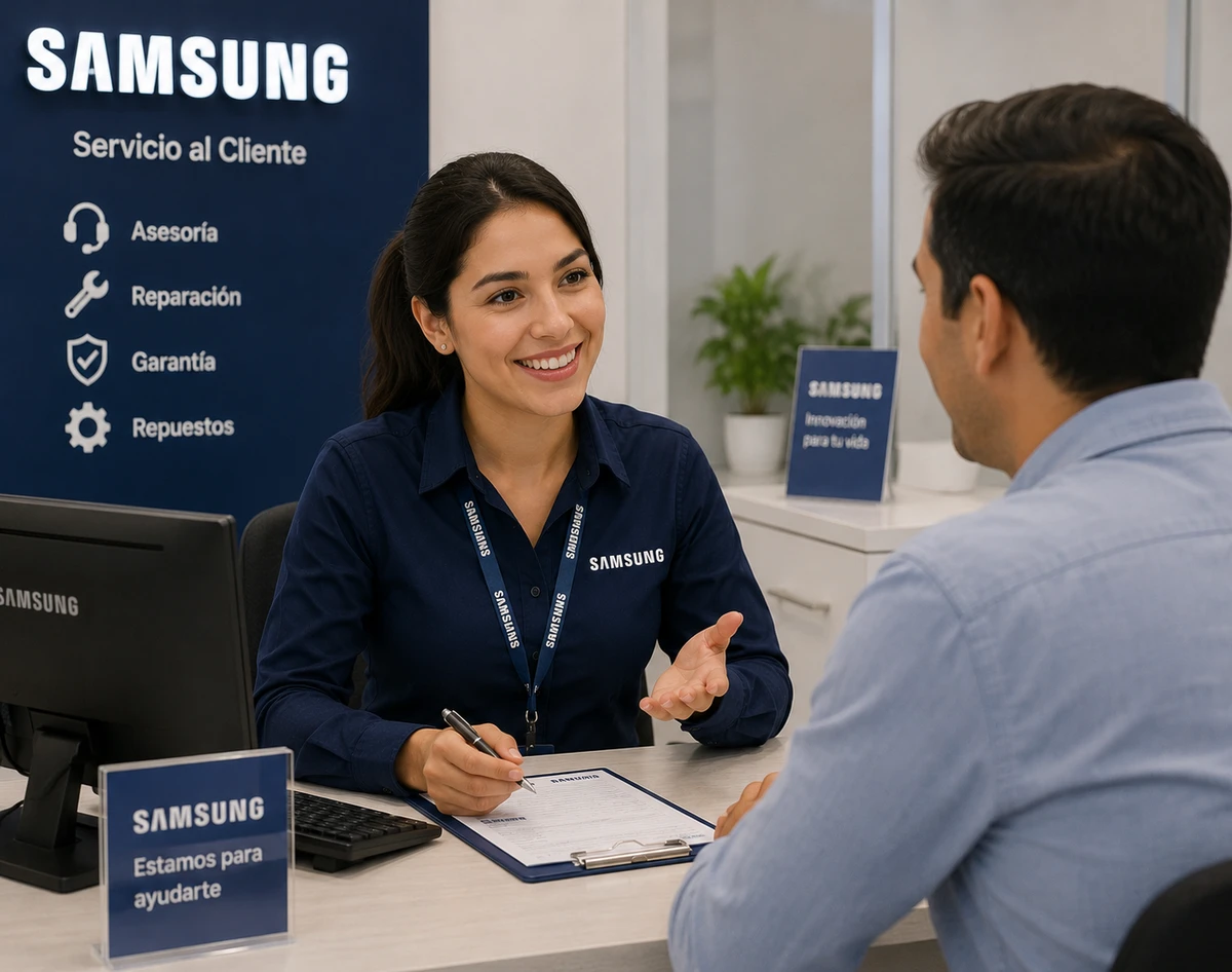 Equipo de servicio técnico autorizado Samsung en Bucaramanga